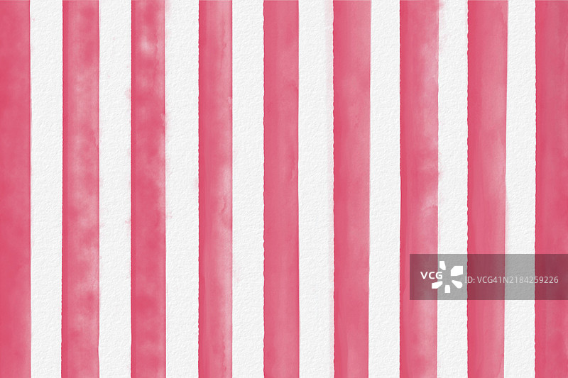 白色背景上的红粉色水彩条纹图片素材