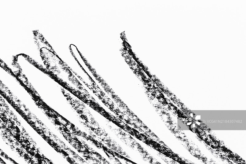 黑白素描蜡笔笔触纹理背景图片素材