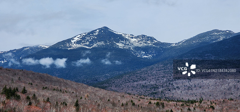 新罕布什尔州的白山，戈汉姆，新罕布什尔州，美国图片素材