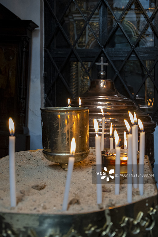 伊斯坦布尔卡拉科伊的土耳其东正教教堂图片素材