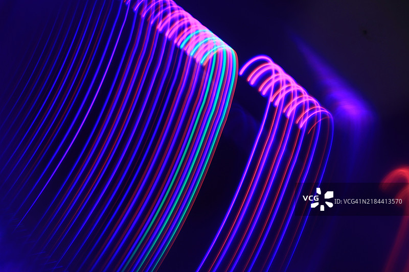 照明设备的特写镜头图片素材