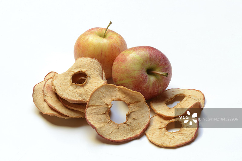 苹果和苹果圈，干果图片素材