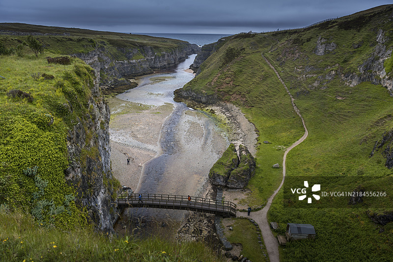 苏莫湾，德尔内斯，萨瑟兰郡，苏格兰，英国，欧洲图片素材