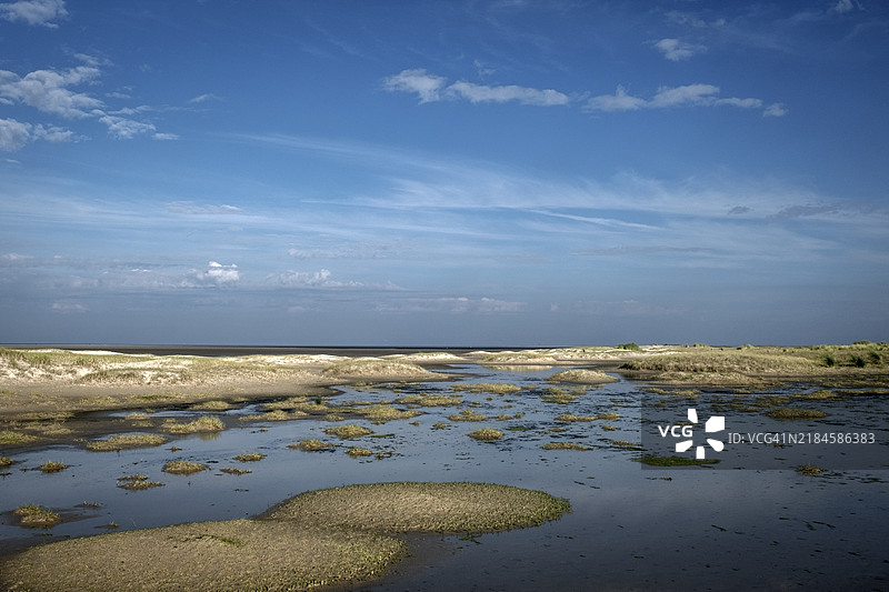 海洋与天空的美丽景色图片素材