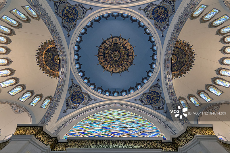 伊斯坦布尔的巴巴罗萨·海雷丁帕夏清真寺（勒文特清真寺）图片素材