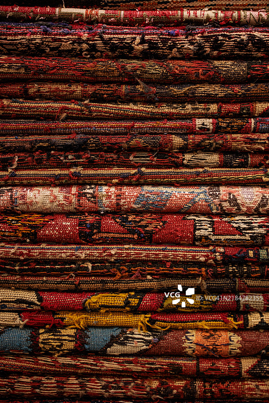 多样化的土耳其地毯图片素材
