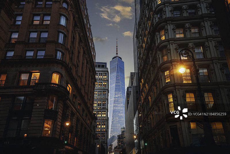 自由塔，纽约市图片素材