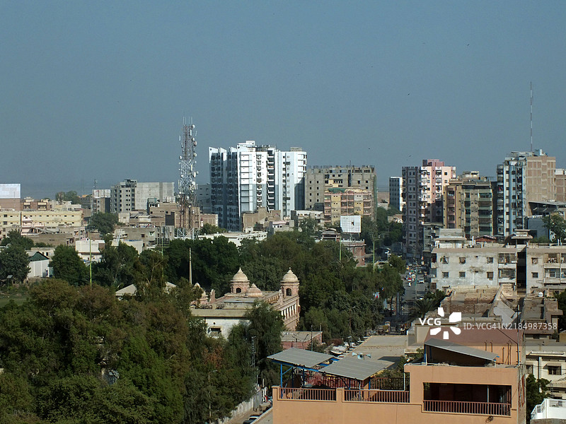 苏库尔 - 城市的鸟瞰图图片素材