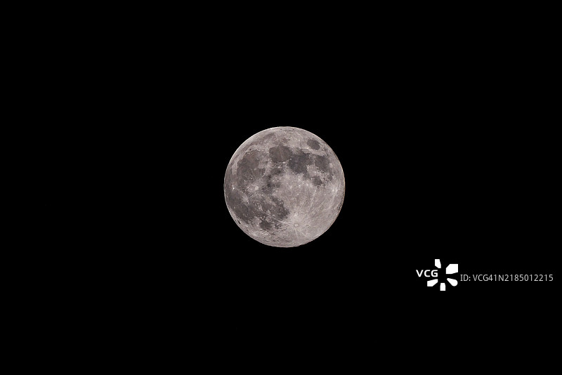 月球景观，夜晚图片素材