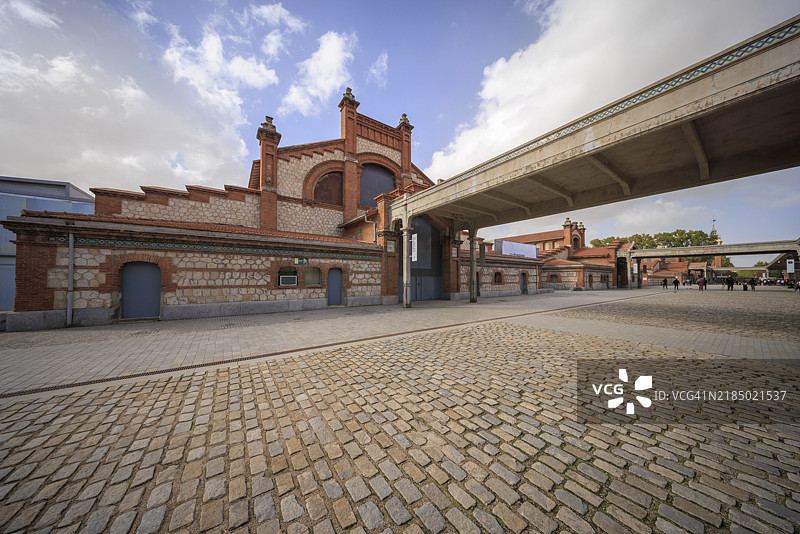 探索马德里埃尔马塔德罗的历史建筑图片素材