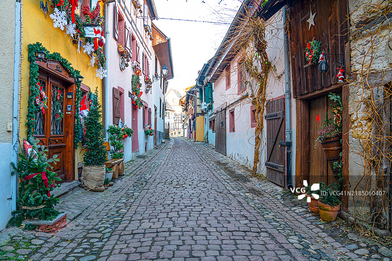 法国埃吉斯海姆。图片素材