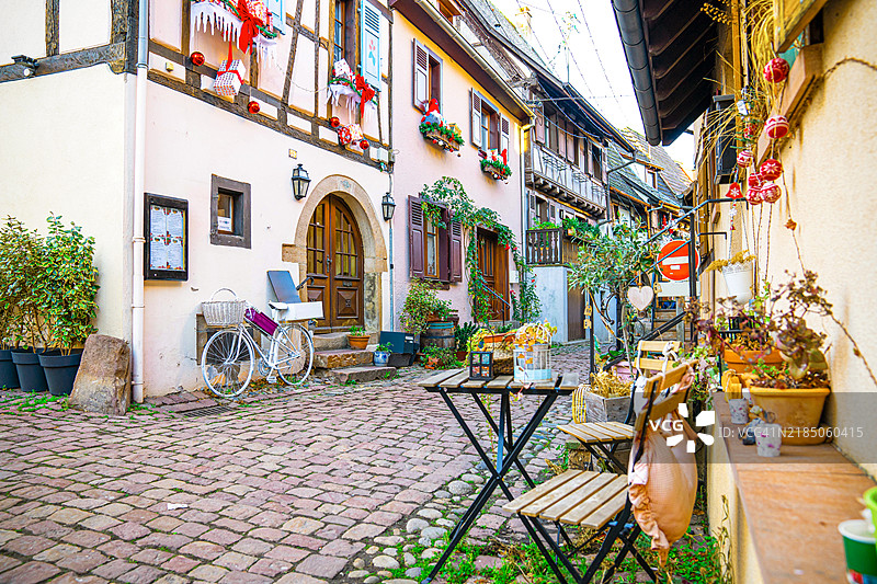 法国埃吉斯海姆。图片素材