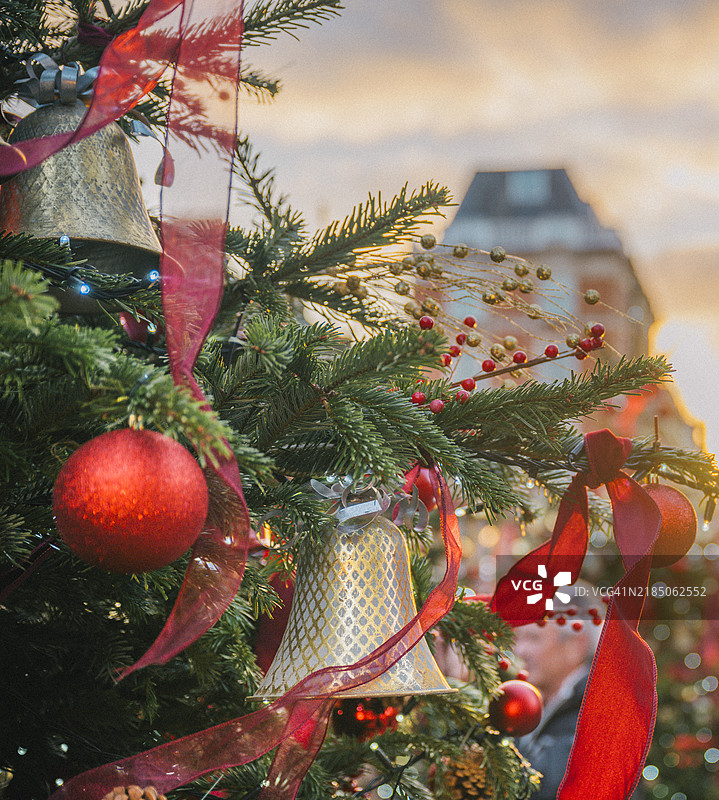 伦敦的圣诞节图片素材