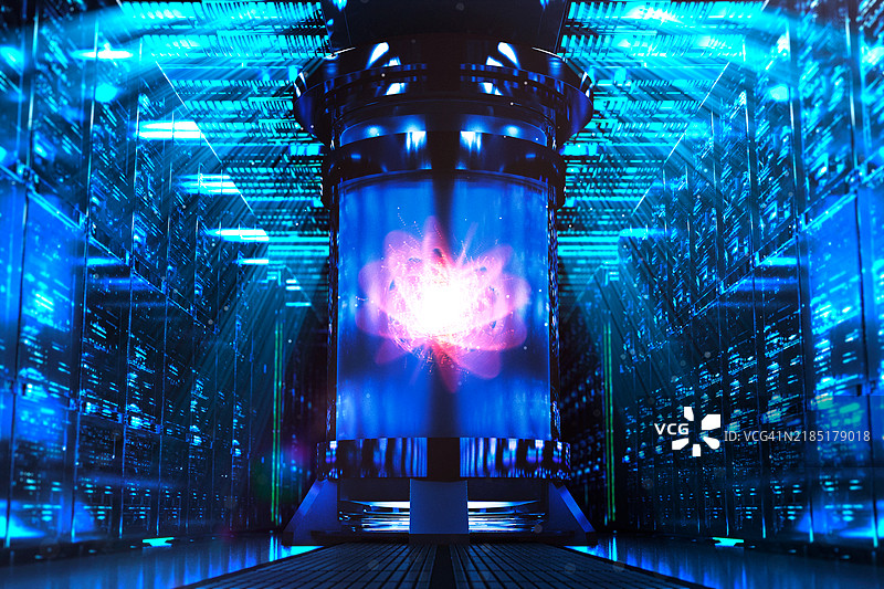 数据中心与核能图片素材