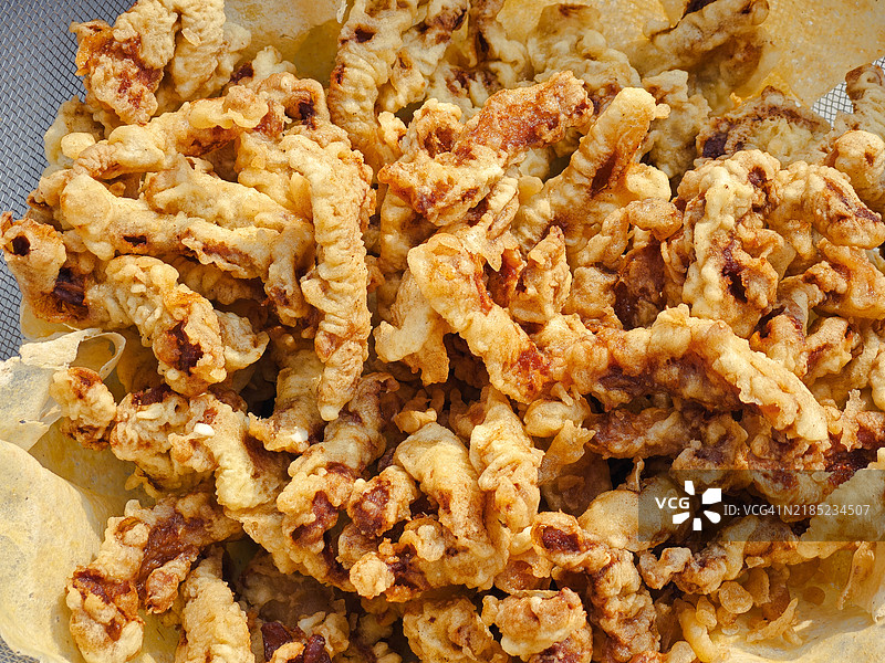 传统的炸脆猪肉图片素材