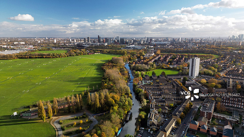 哈克尼沼泽和利河图片素材