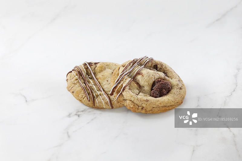 巧克力布朗尼块饼干图片素材