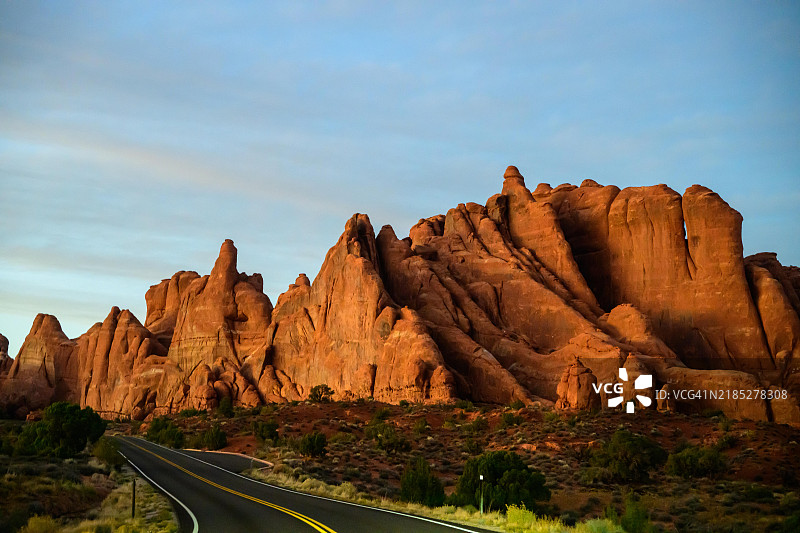 砂岩层图片素材