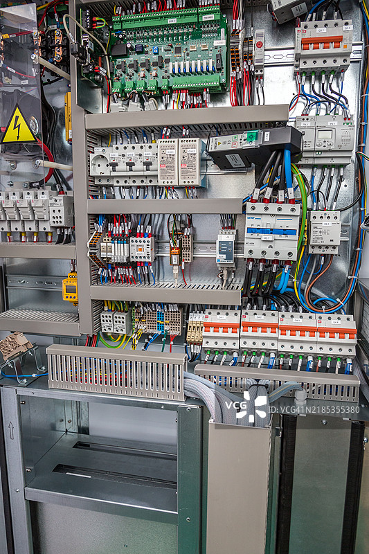 配电板特写图片素材