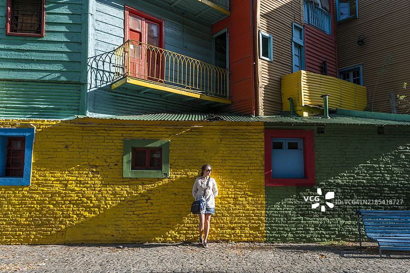 布宜诺斯艾利斯的拉博卡图片素材