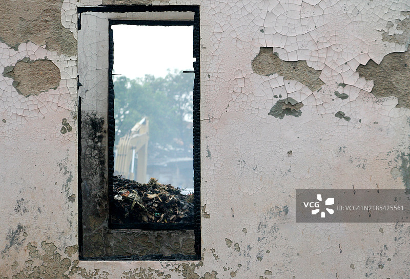 火灾损毁图片素材