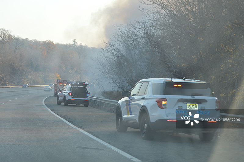 新泽西州野火图片素材