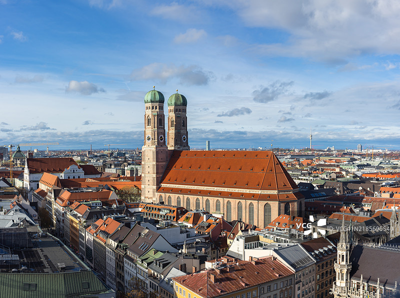 慕尼黑，圣母教堂图片素材
