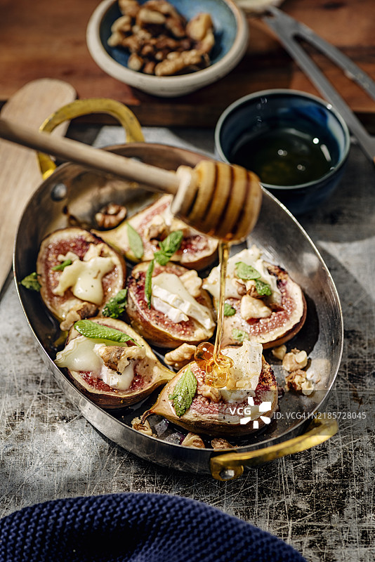 烤无花果图片素材