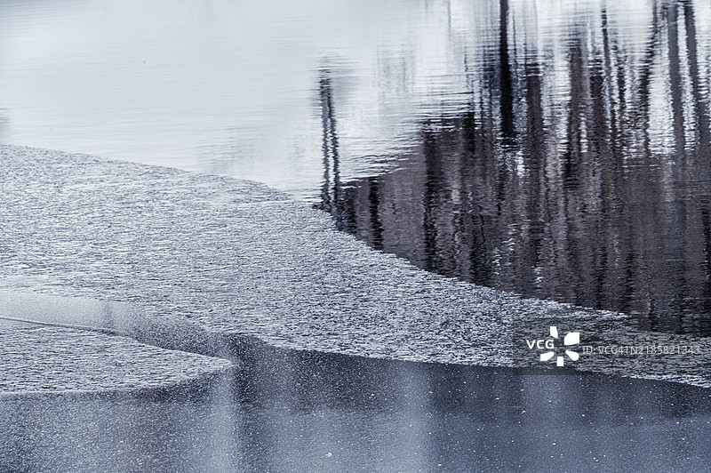 乌兰大野冬季风光图片素材