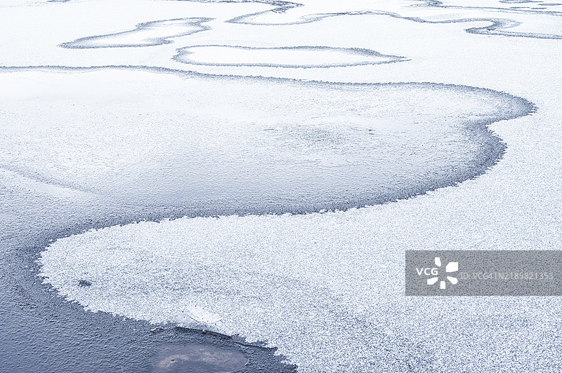 乌兰大野冬季风光图片素材