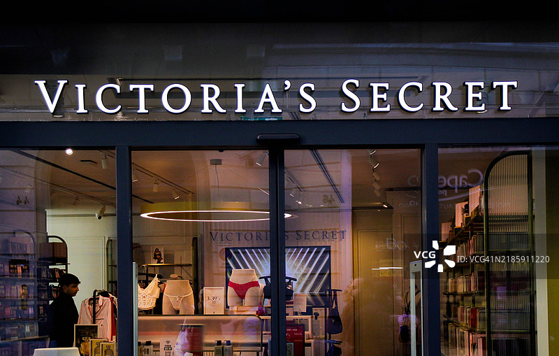 维多利亚的秘密商店，贝尔加莫图片素材