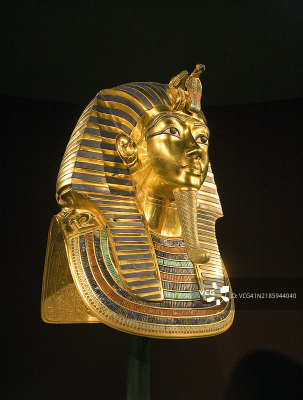 图坦卡蒙墓中的物品图片素材