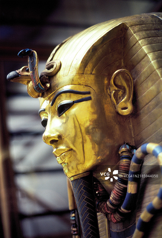 图坦卡蒙墓中的物品图片素材