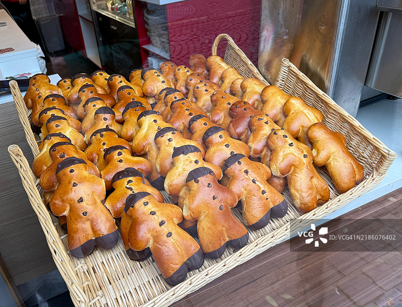 德国出售的姜饼人图片素材