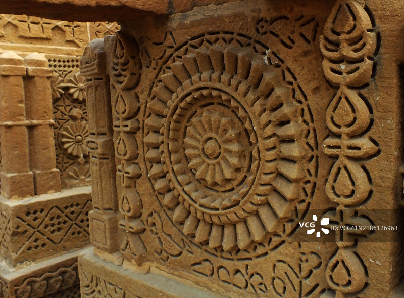 Chaukhandi - 精美设计图案的墓葬/坟墓图片素材