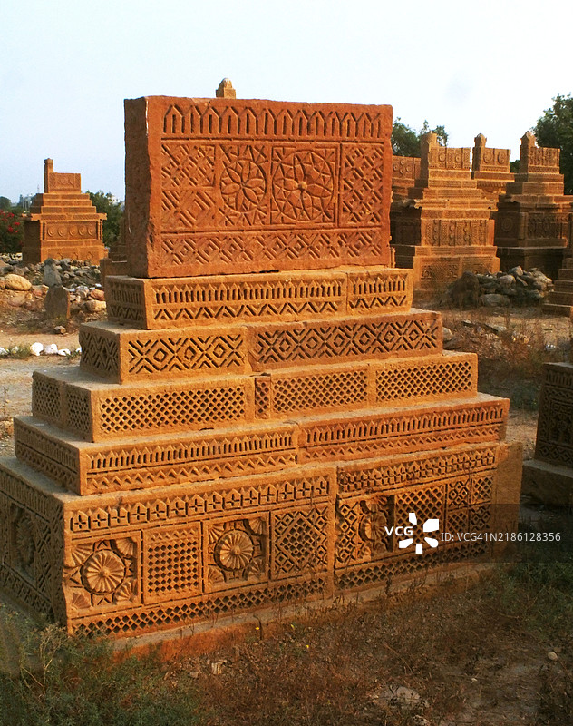 Chaukhandi - 精美设计图案的墓葬/坟墓图片素材