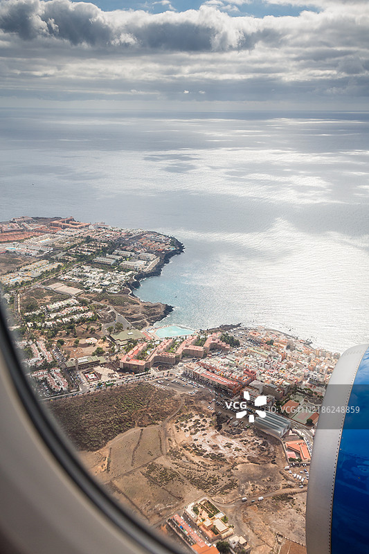 拉斯美洲旅游度假区的鸟瞰图图片素材