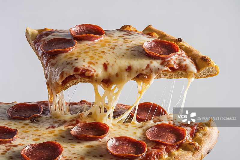 一片披萨的照片图片素材