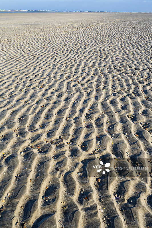 沙子的全景特写图片素材