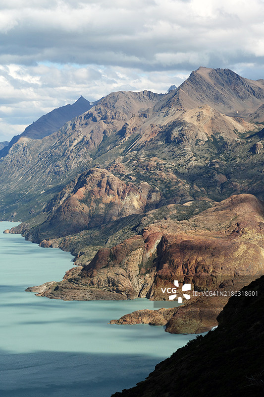 维德玛湖，阿根廷巴塔哥尼亚，阿根廷，南美洲图片素材