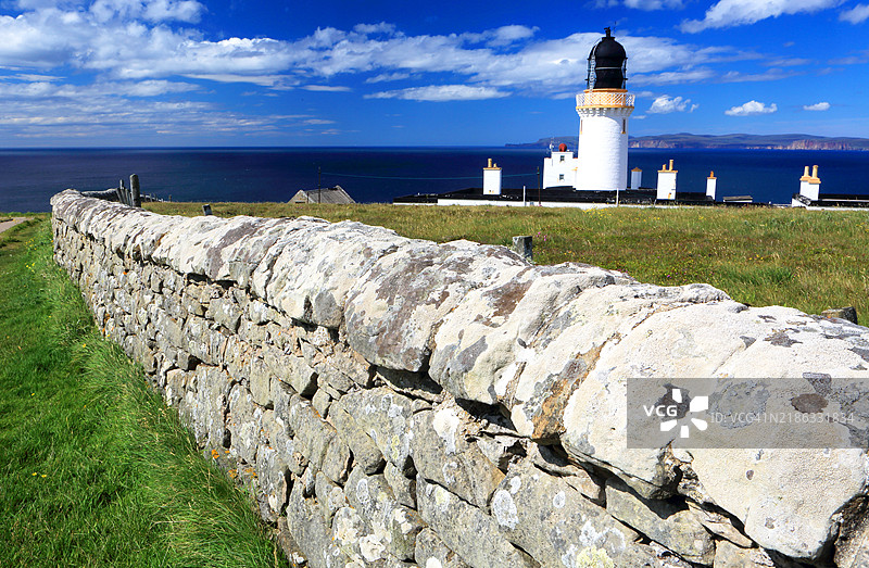 邓内特角，靠近瑟斯，凯瑟尼斯，苏格兰，联合王国，欧洲图片素材