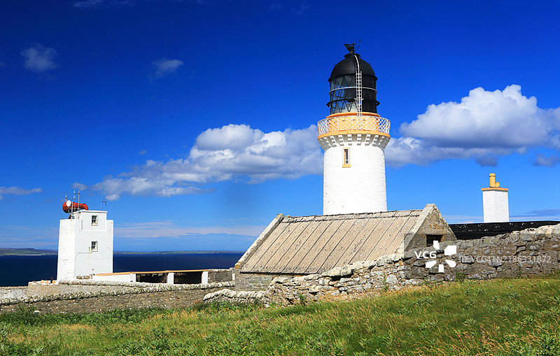 邓内特角，靠近瑟斯，凯瑟尼斯，苏格兰，联合王国，欧洲图片素材