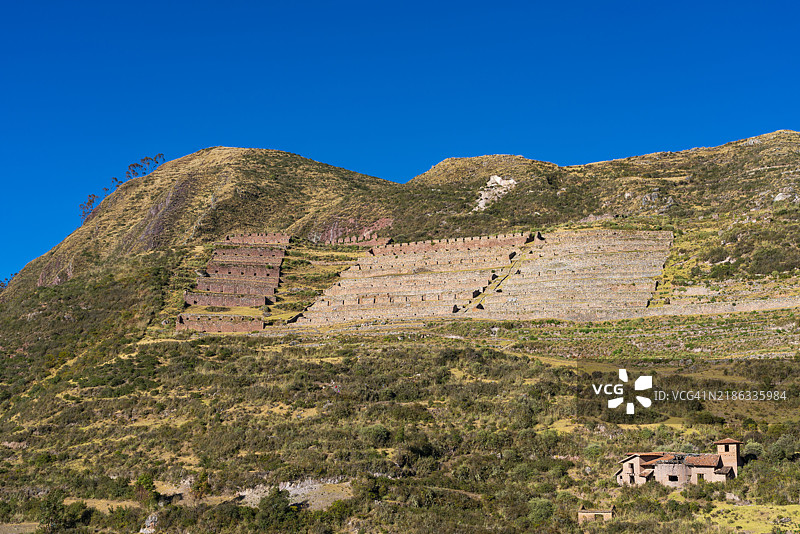马丘科尔卡遗址，神圣谷，乌鲁班巴省，库斯科（库斯科）地区，秘鲁，南美洲图片素材