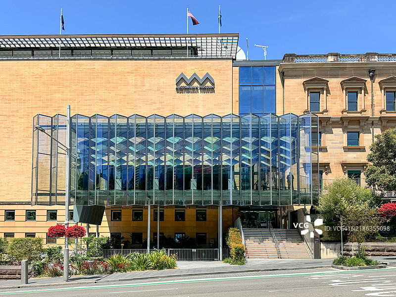 悉尼澳大利亚博物馆的外观图片素材