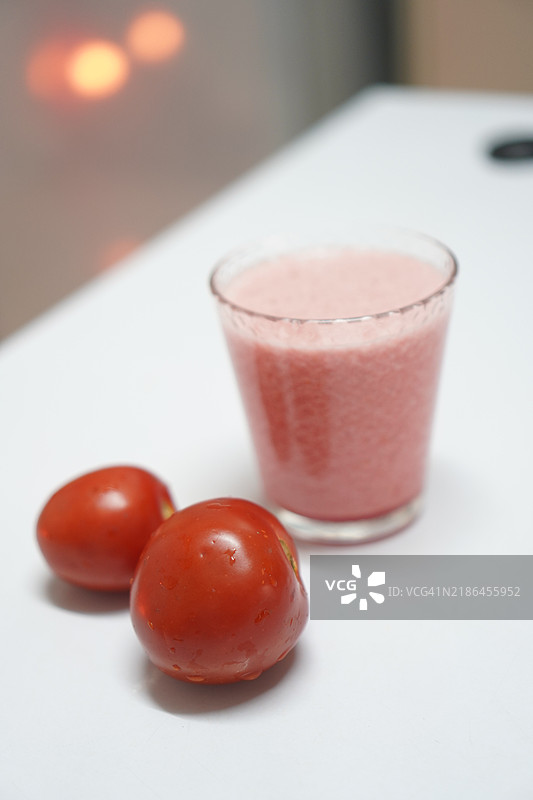 番茄汁图片素材