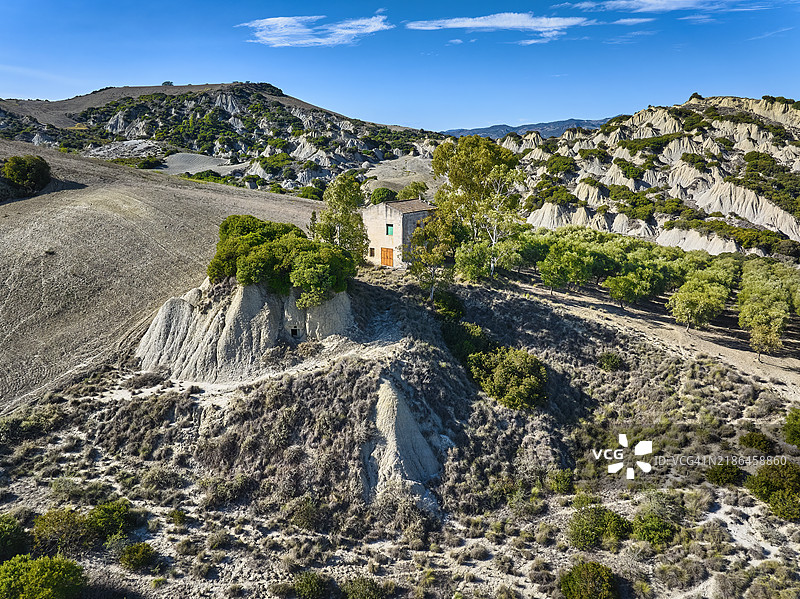 意大利巴西利卡塔的阿利亚诺自然保护区图片素材