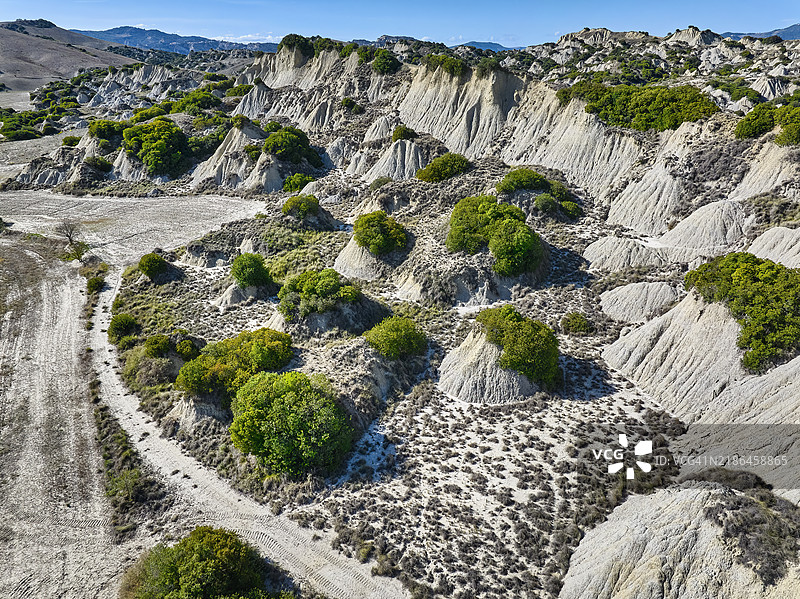 意大利巴西利卡塔的阿利亚诺自然保护区图片素材