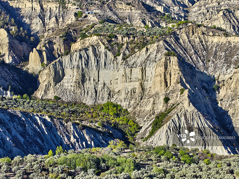 意大利巴西利卡塔的阿利亚诺自然保护区图片素材