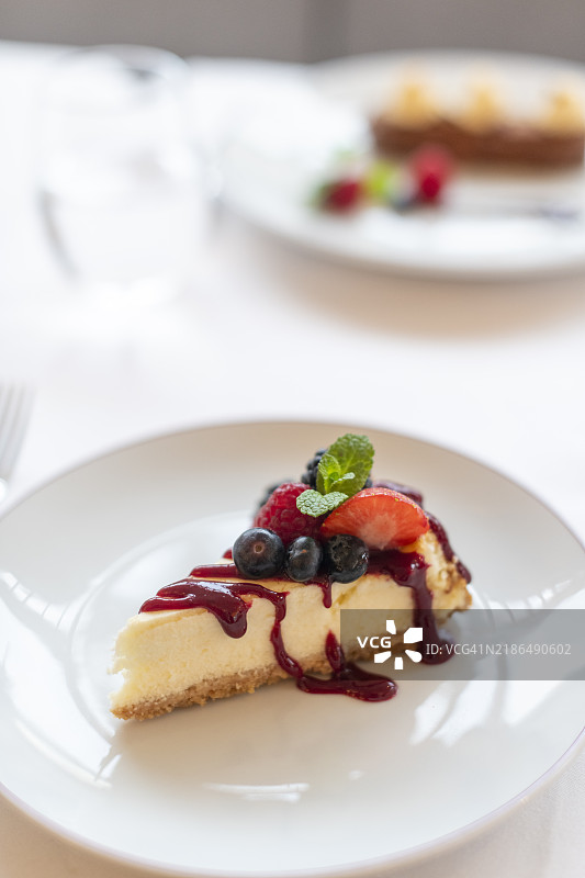 芝士蛋糕甜点图片素材