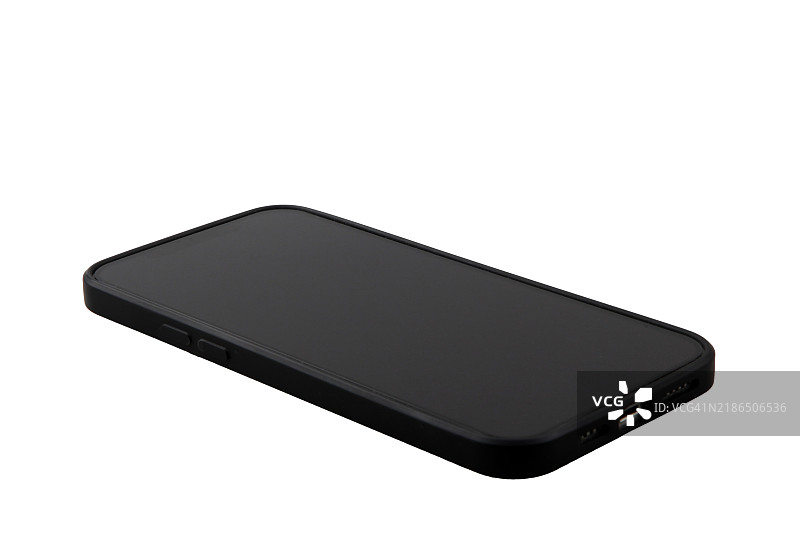 白色背景上的智能手机图片素材